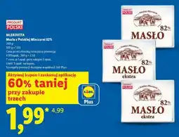 Lidl Masło Z Polskiej Mleczarni 82% oferta