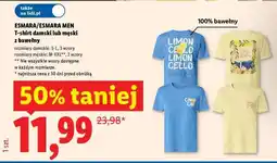 Lidl ESMARA/ESMARA MEN T-shirt oferta