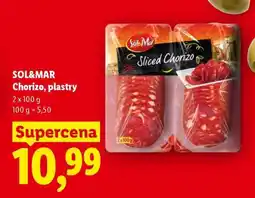 Lidl Sol&Mar Chorizo, plátky oferta