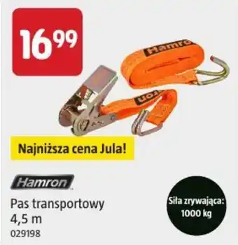 Jula Hamron Pas transportowy 4,5 m oferta