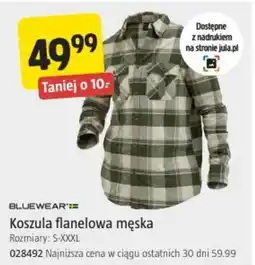 Jula Bluewear koszula flanelowa męska oferta