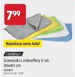 Jula Hamron Ściereczki z mikrofibry oferta