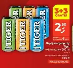 Dealz Napój energetyczny Tiger oferta