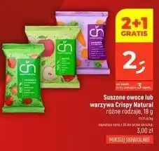 Dealz Suszone owoce lub warzywa Crispy Natural oferta