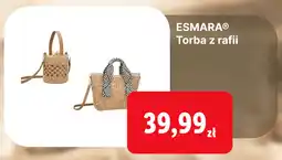 Lidl Esmara Torba z rafii oferta