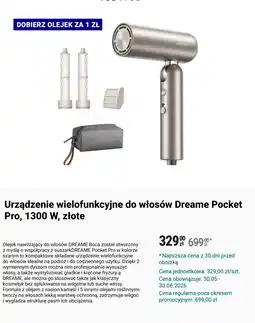 Biedronka Urządzenie wielofunkcyjne do włosów Dreame Pocket Pro oferta