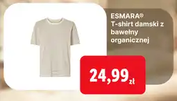 Lidl Esmara T-shirt damski z bawełny organicznej oferta
