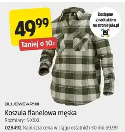 Jula Bluewear Koszula flanelowa męska oferta