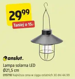 Jula Anslut Lampa solarna LED Ø21,5 cm oferta