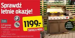 Jula Grill gazowy Burns & Barkles 90x41,5 cm oferta