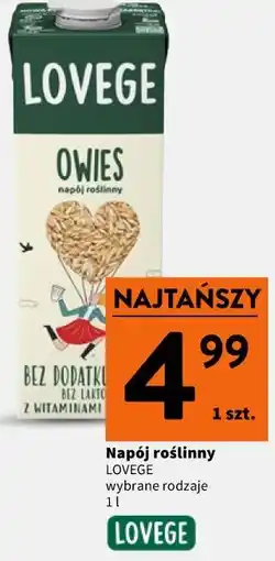 Intermarche Napój roślinny Lovege oferta