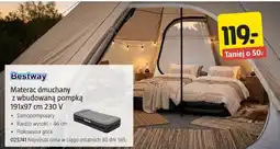 Jula Bestway Materac dmuchany z wbudowaną pompką 191x97 cm 230 V oferta