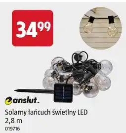 Jula Solarny łańcuch świetlny LED Anslut 2,8 m oferta