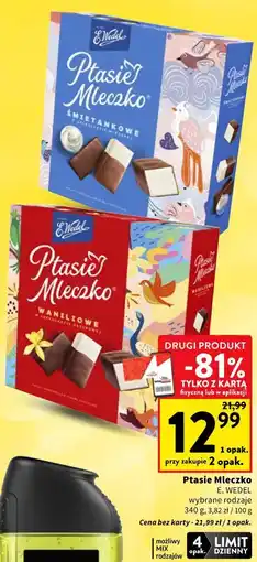 Intermarche Ptasie Mleczko E. Wedel oferta