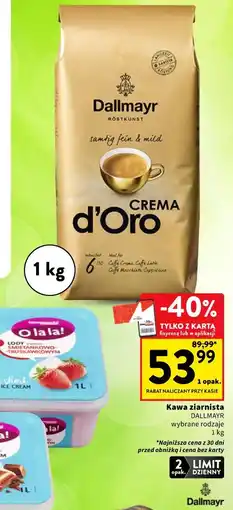 Intermarche Kawa ziarnista Dallmayr oferta
