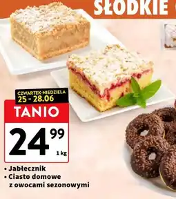 Intermarche Jabłecznik / Ciasto domowe z owocami sezonowymi oferta