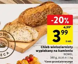 Intermarche Chleb wieloziarnisty wypiekany na kamieniu oferta