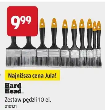Jula Hard Head Zestaw pędzli 10 el oferta