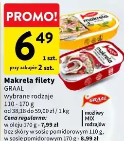 Intermarche Makrela filety Graal oferta