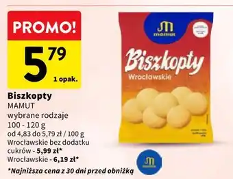 Intermarche Biszkopty Mamut oferta