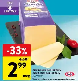 Intermarche Ser Gouda bez laktozy / Ser Sokół bez laktozy oferta
