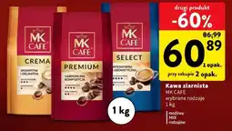Intermarche Kawa ziarnista MK CAFE wybrane rodzaje oferta