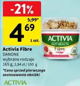 Intermarche Activia Fibre Danone oferta