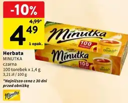 Intermarche Herbata MINUTKA czarna oferta