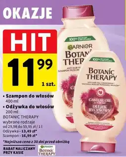 Intermarche Garnier Botanic Therapy Szampon lub odżywka do włosów oferta