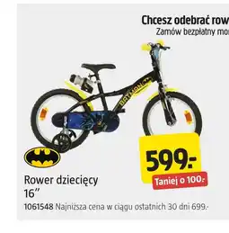 Jula Rower dziecięcy Batman oferta