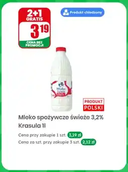 Dino Mleko spożywcze świeże 3,2% Krasula oferta