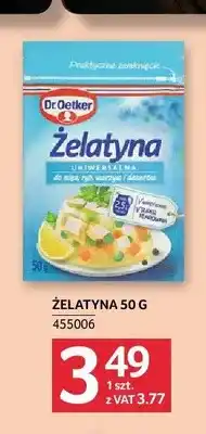 Selgros Żelatyna Dr. Oetker oferta