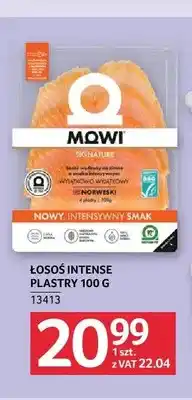 Selgros Łosoś wędzony na zimno plastry Mowi Signature oferta