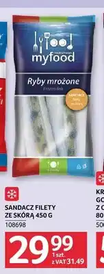 Selgros Sandacz filety ze skórą Myfood oferta