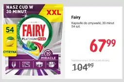 Rossmann Kapsułki do zmywarki Fairy Platinum Plus Cytryna oferta