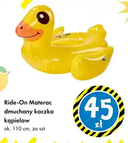 Tedi Materac dmuchany kaczka kąpielowa Ride-On oferta