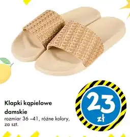 Tedi Klapki kąpielowe damskie TEDi oferta