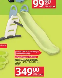 Selgros Zjeżdżalnia Funny Smoby oferta