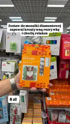 Pepco Zestaw do mozaiki diamentowej Pepco Art & Craft oferta