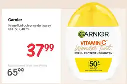 Rossmann Krem-fluid ochronny do twarzy Garnier SPF 50+ oferta