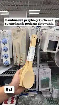 Pepco Bambusowe przybory kuchenne pepco HOME oferta