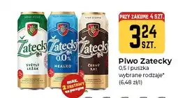 Społem Częstochowa Piwo Zatecky Světlý Ležák oferta