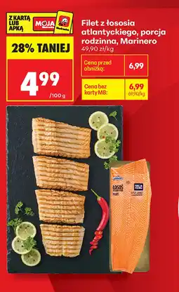 Biedronka Filet z łososia Marinero oferta