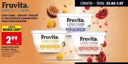 Biedronka Jogurt owocowy Fruvita Low Carb truskawkowy oferta