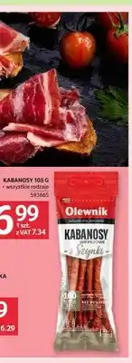 Selgros Kabanosy wieprzowe z szynki Olewnik oferta