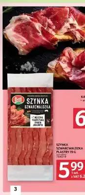 Selgros Szynka szwarcwaldzka plastry Bell oferta