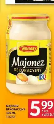 Selgros Majonez Dekoracyjny Winiary oferta