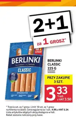 Selgros Parówki Berlinki Classic oferta