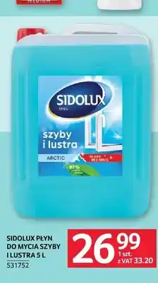 Selgros Płyn do mycia szyb i luster Sidolux Arctic oferta