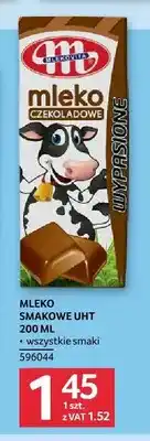 Selgros Mleko smakowe czekoladowe Wypasione Mlekovita oferta